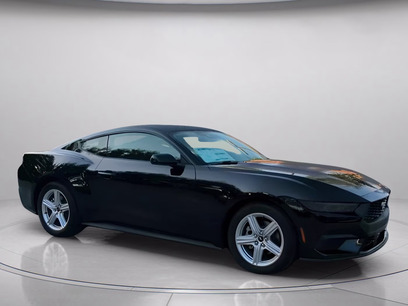 2026 Shadow Black Ford Mustang EcoBoost RWD Coupe