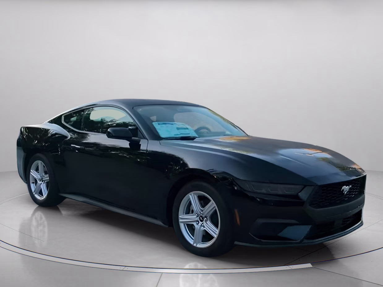 2026 Shadow Black Ford Mustang EcoBoost RWD Coupe