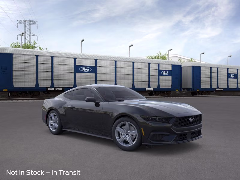 2026 Shadow Black Ford Mustang EcoBoost RWD Coupe