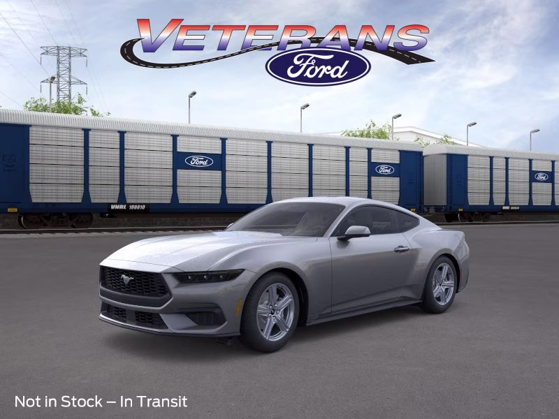 2026 Carbonized Gray Metallic Ford Mustang EcoBoost RWD Coupe