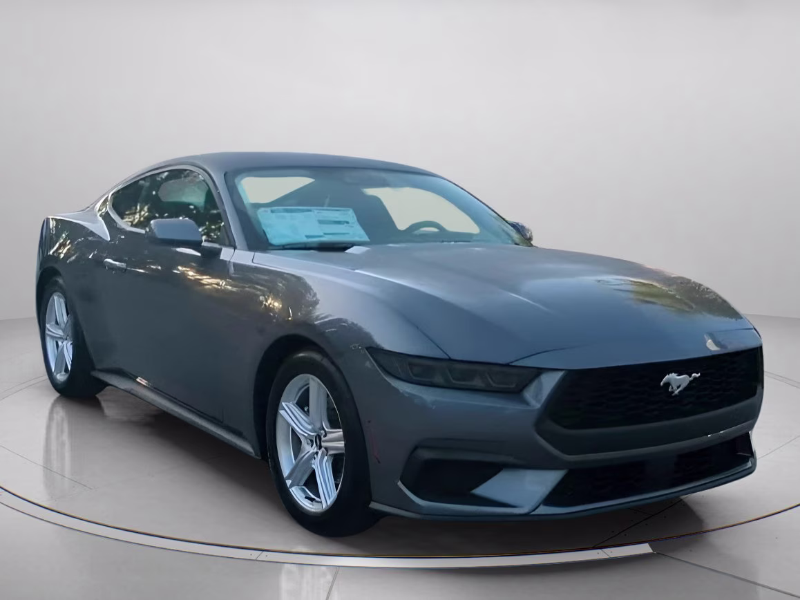 2026 Carbonized Gray Metallic Ford Mustang EcoBoost RWD Coupe