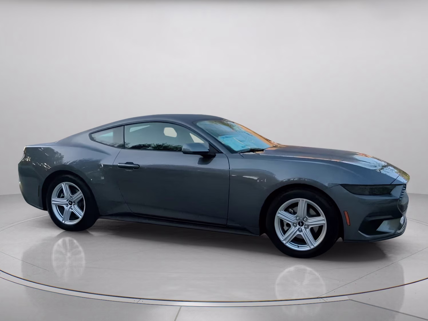 2026 Carbonized Gray Metallic Ford Mustang EcoBoost RWD Coupe