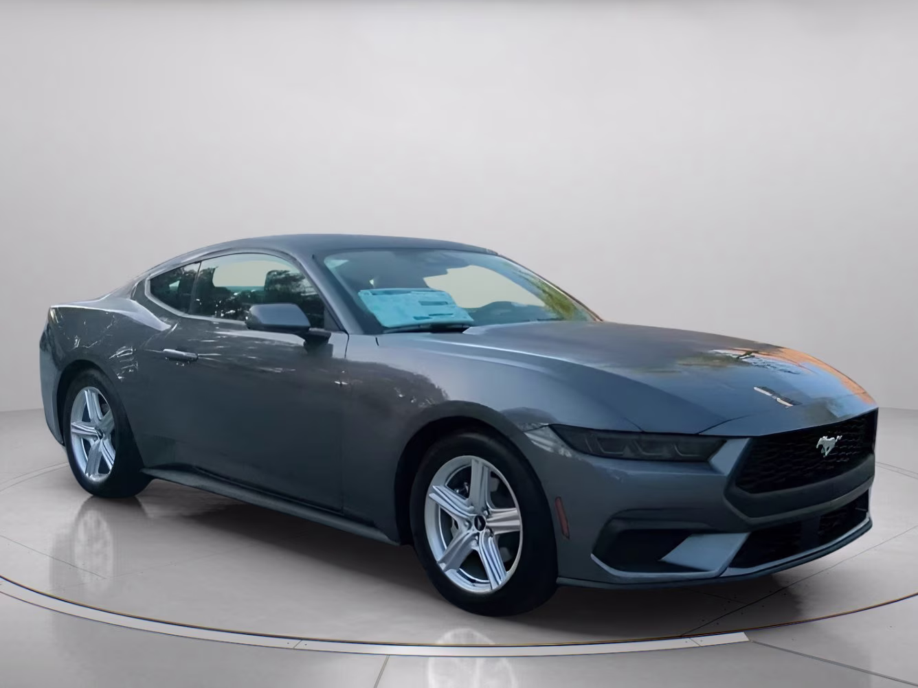 2026 Carbonized Gray Metallic Ford Mustang EcoBoost RWD Coupe