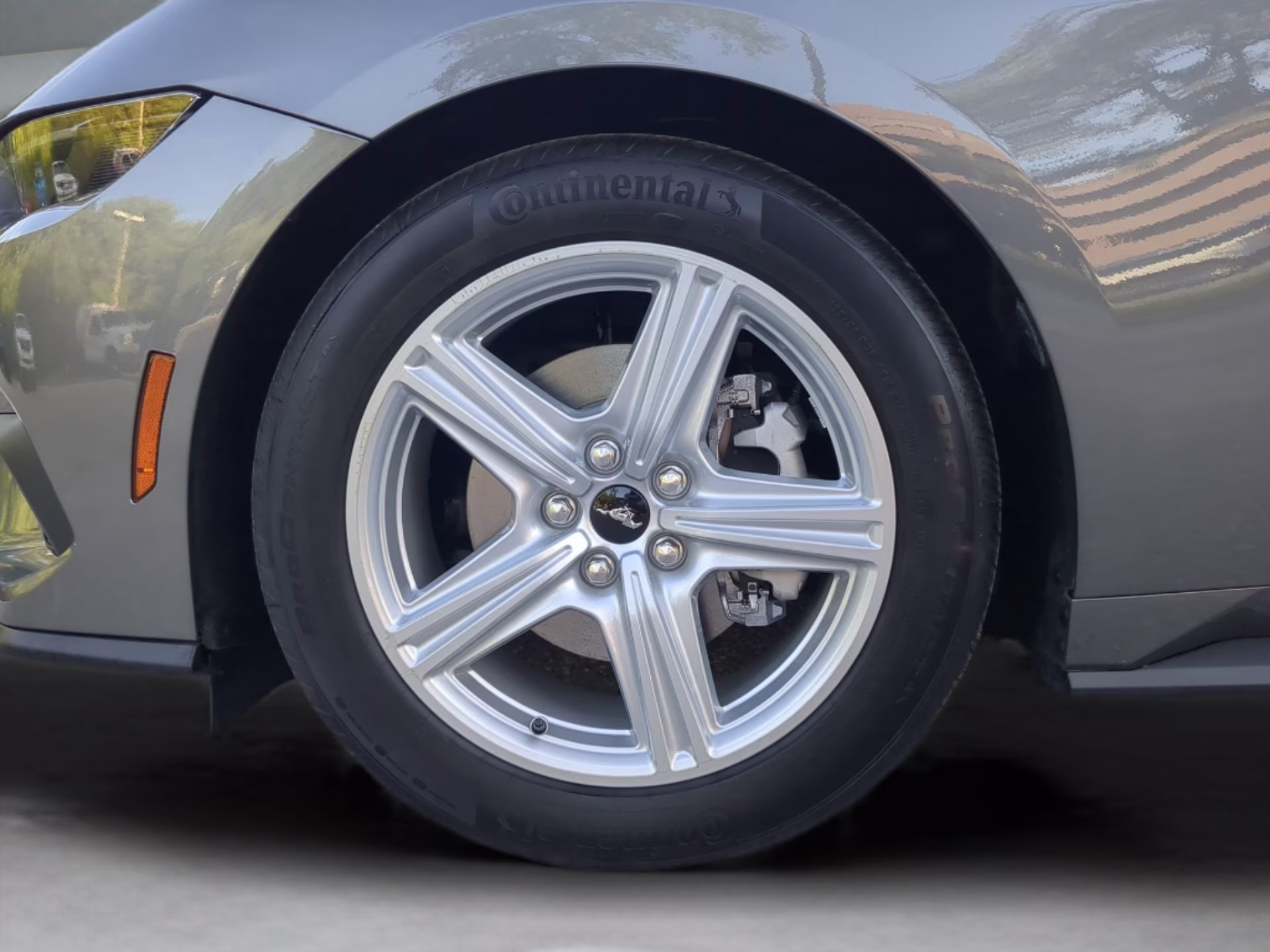 2026 Carbonized Gray Metallic Ford Mustang EcoBoost RWD Coupe
