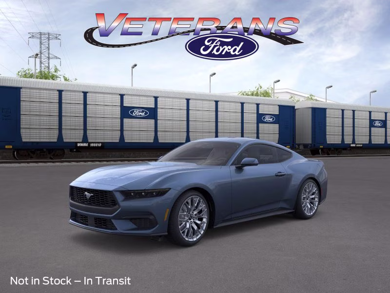 2026 Vapor Blue Metallic Ford Mustang EcoBoost Premium RWD Coupe