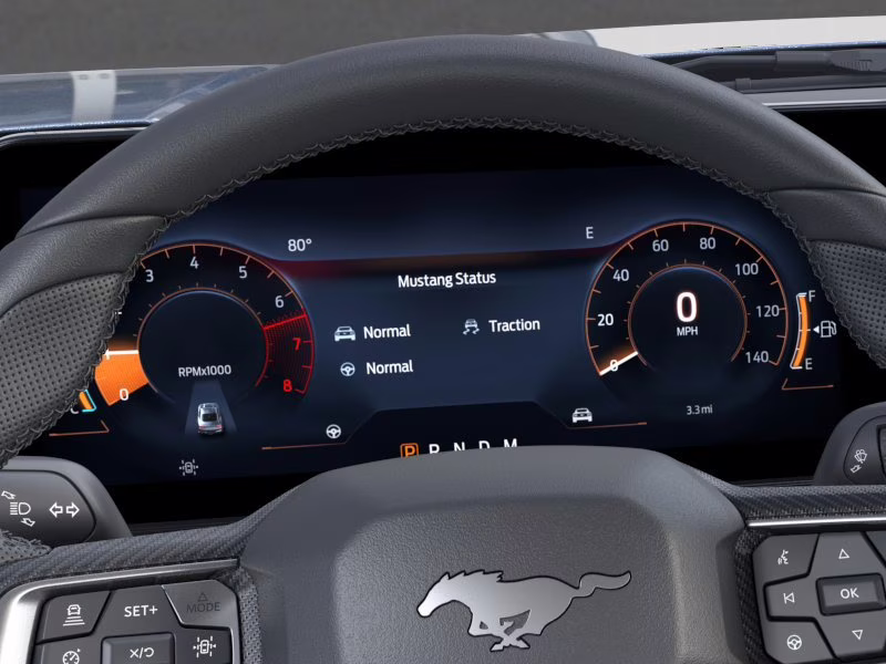 2026 Vapor Blue Metallic Ford Mustang EcoBoost Premium RWD Coupe