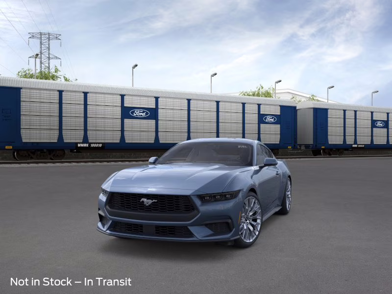 2026 Vapor Blue Metallic Ford Mustang EcoBoost Premium RWD Coupe