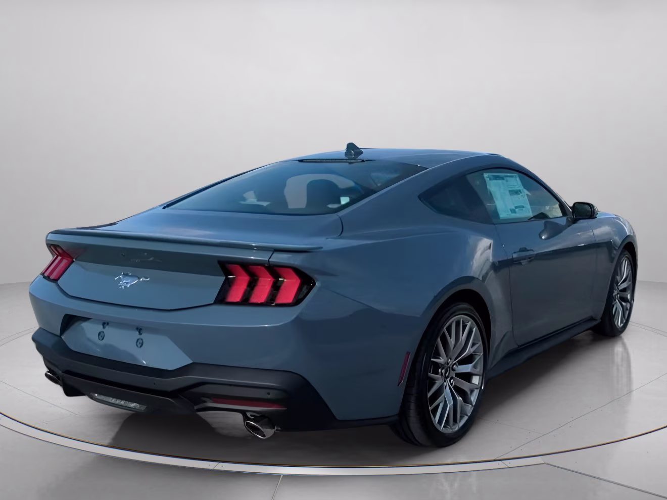 2026 Vapor Blue Metallic Ford Mustang EcoBoost Premium RWD Coupe