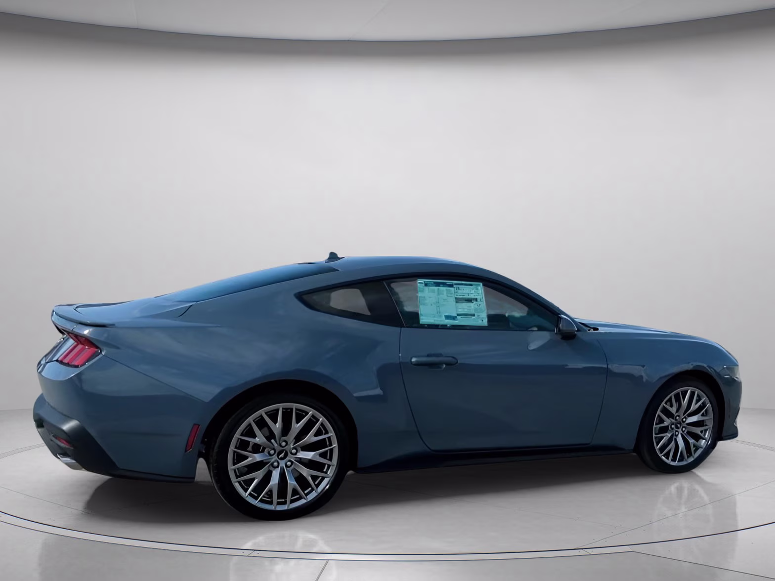 2026 Vapor Blue Metallic Ford Mustang EcoBoost Premium RWD Coupe