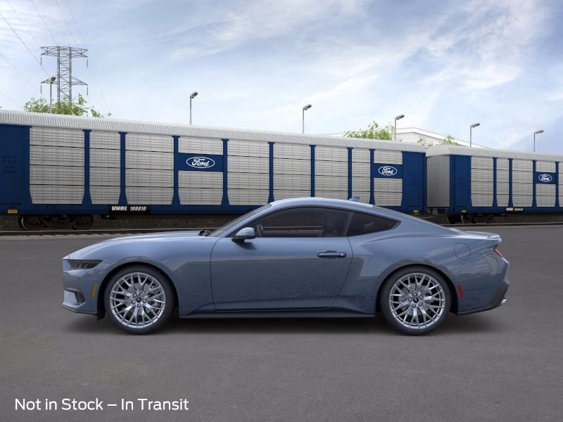 2026 Vapor Blue Metallic Ford Mustang EcoBoost Premium RWD Coupe