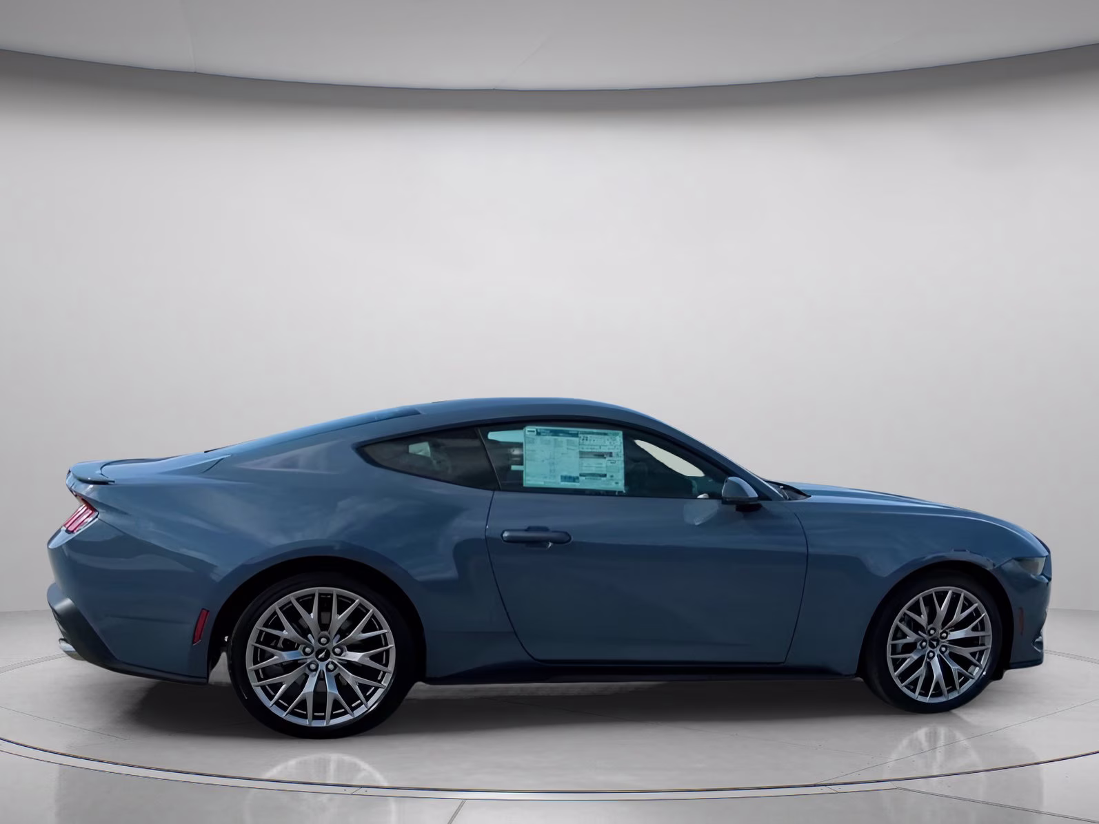 2026 Vapor Blue Metallic Ford Mustang EcoBoost Premium RWD Coupe
