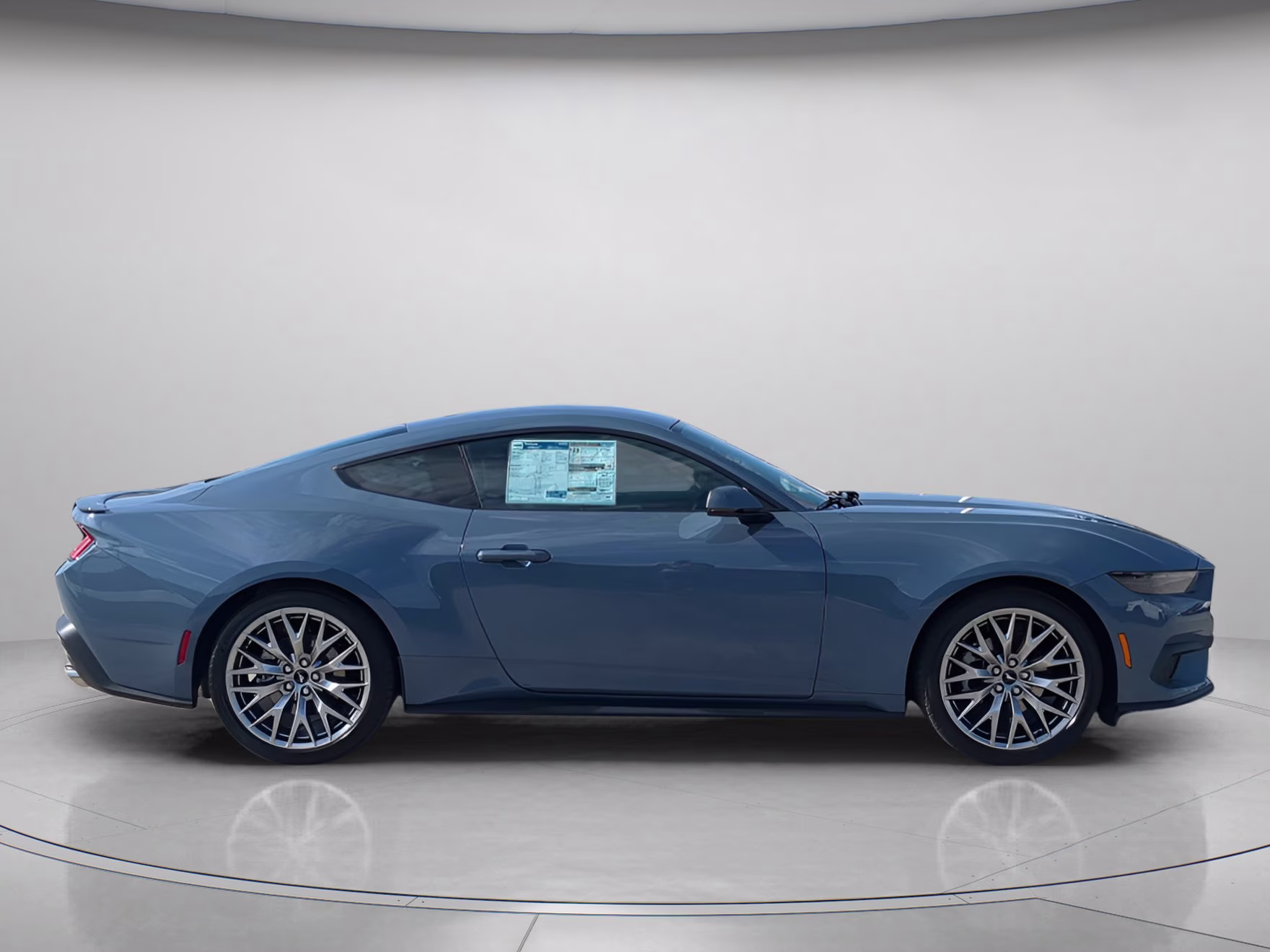 2026 Vapor Blue Metallic Ford Mustang EcoBoost Premium RWD Coupe