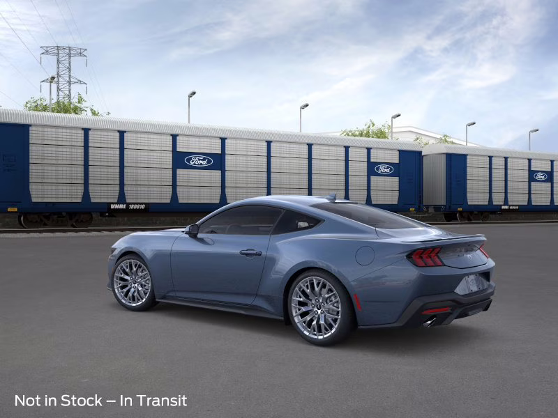 2026 Vapor Blue Metallic Ford Mustang EcoBoost Premium RWD Coupe