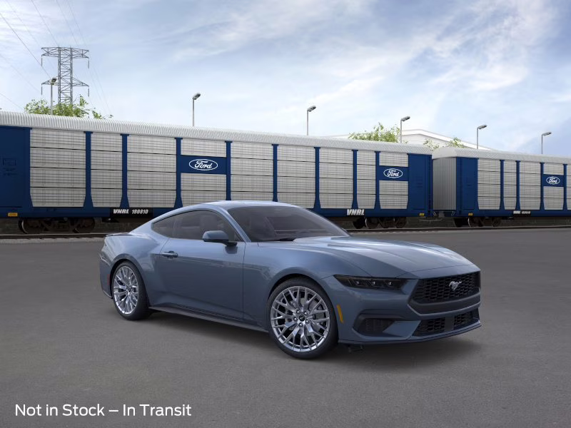 2026 Vapor Blue Metallic Ford Mustang EcoBoost Premium RWD Coupe