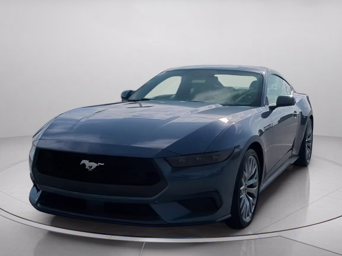 2026 Vapor Blue Metallic Ford Mustang EcoBoost Premium RWD Coupe