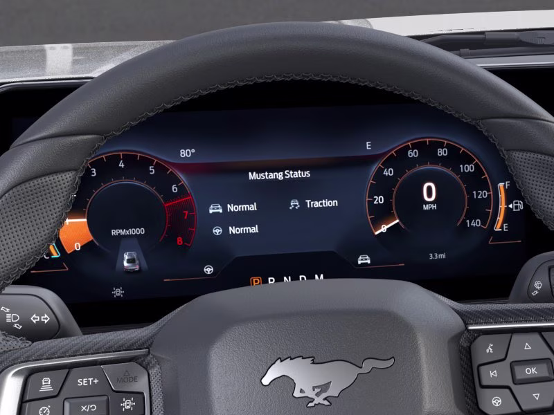 2026 Carbonized Gray Metallic Ford Mustang EcoBoost Premium RWD Coupe