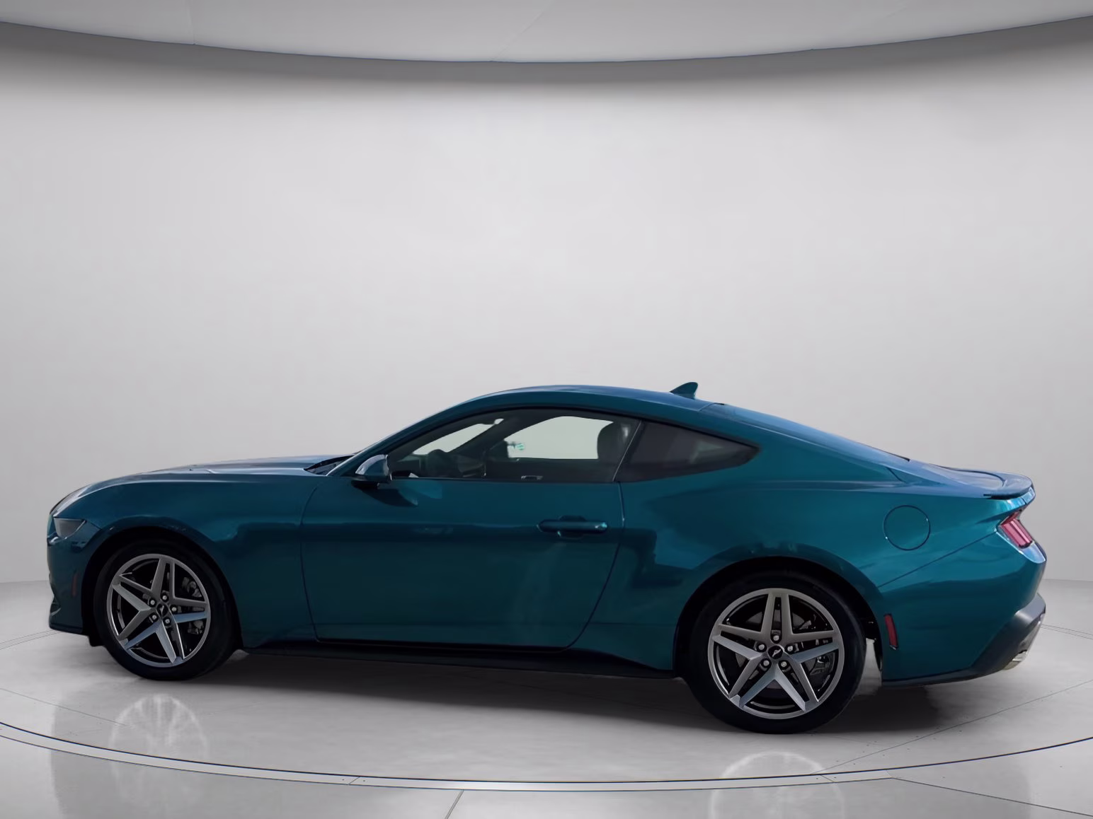 2026 Adriatic Blue Metallic Ford Mustang EcoBoost Premium RWD Coupe