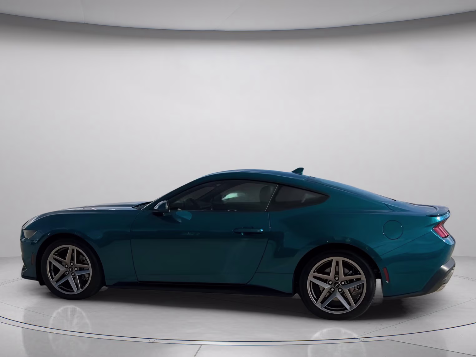2026 Adriatic Blue Metallic Ford Mustang EcoBoost Premium RWD Coupe