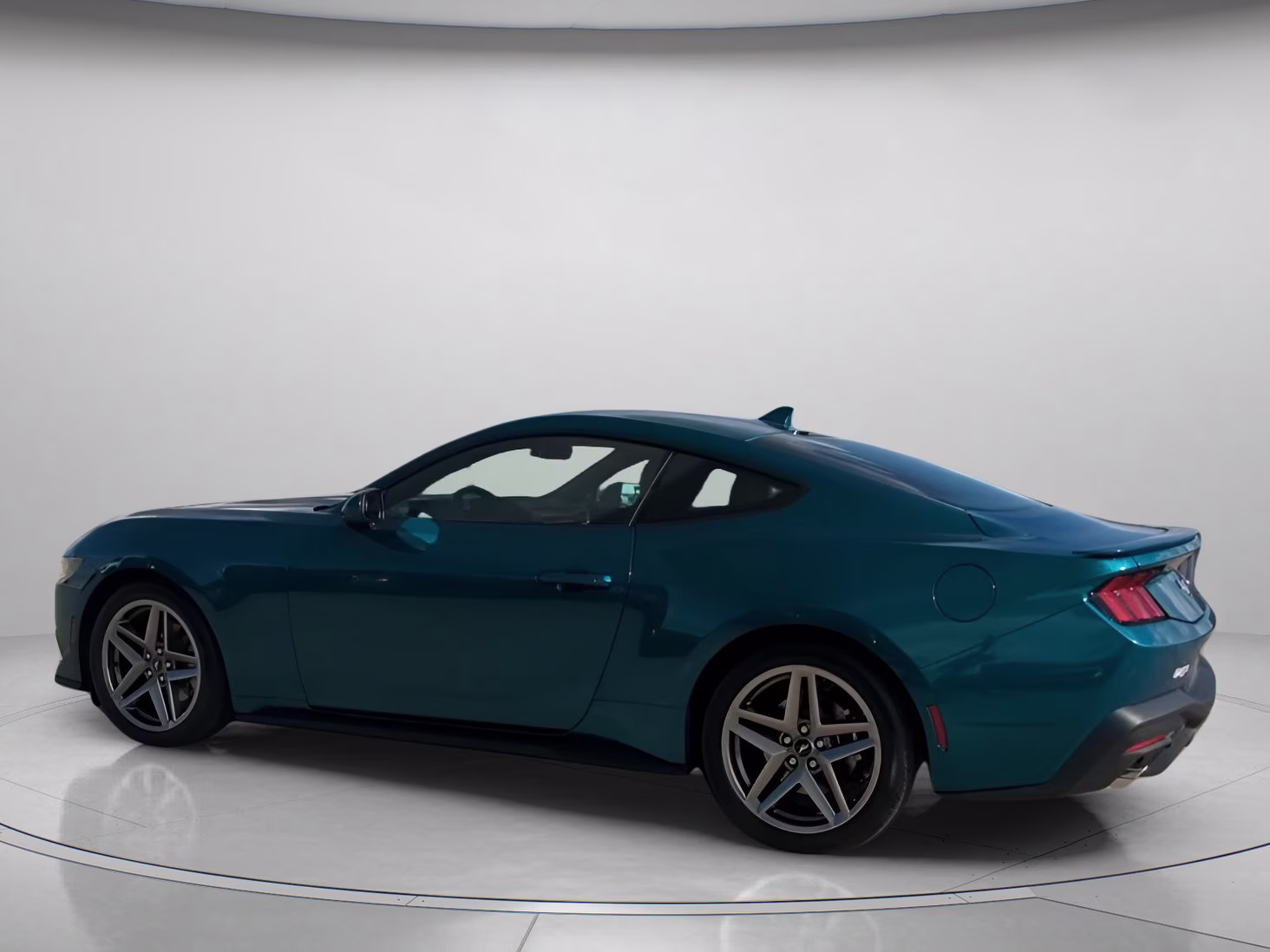 2026 Adriatic Blue Metallic Ford Mustang EcoBoost Premium RWD Coupe