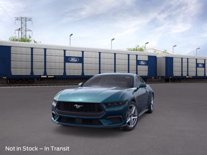 2026 Adriatic Blue Metallic Ford Mustang EcoBoost Premium RWD Coupe