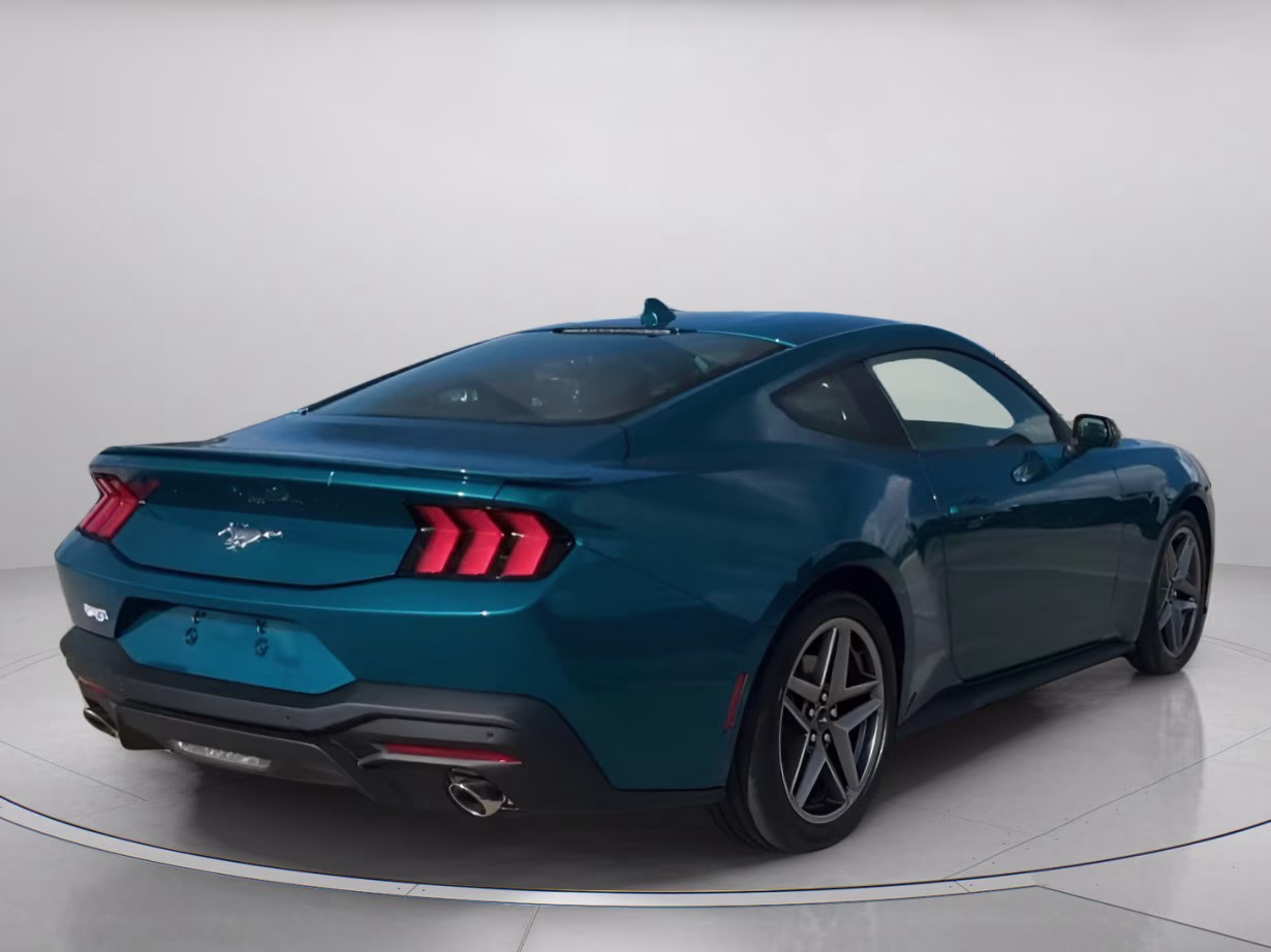 2026 Adriatic Blue Metallic Ford Mustang EcoBoost Premium RWD Coupe