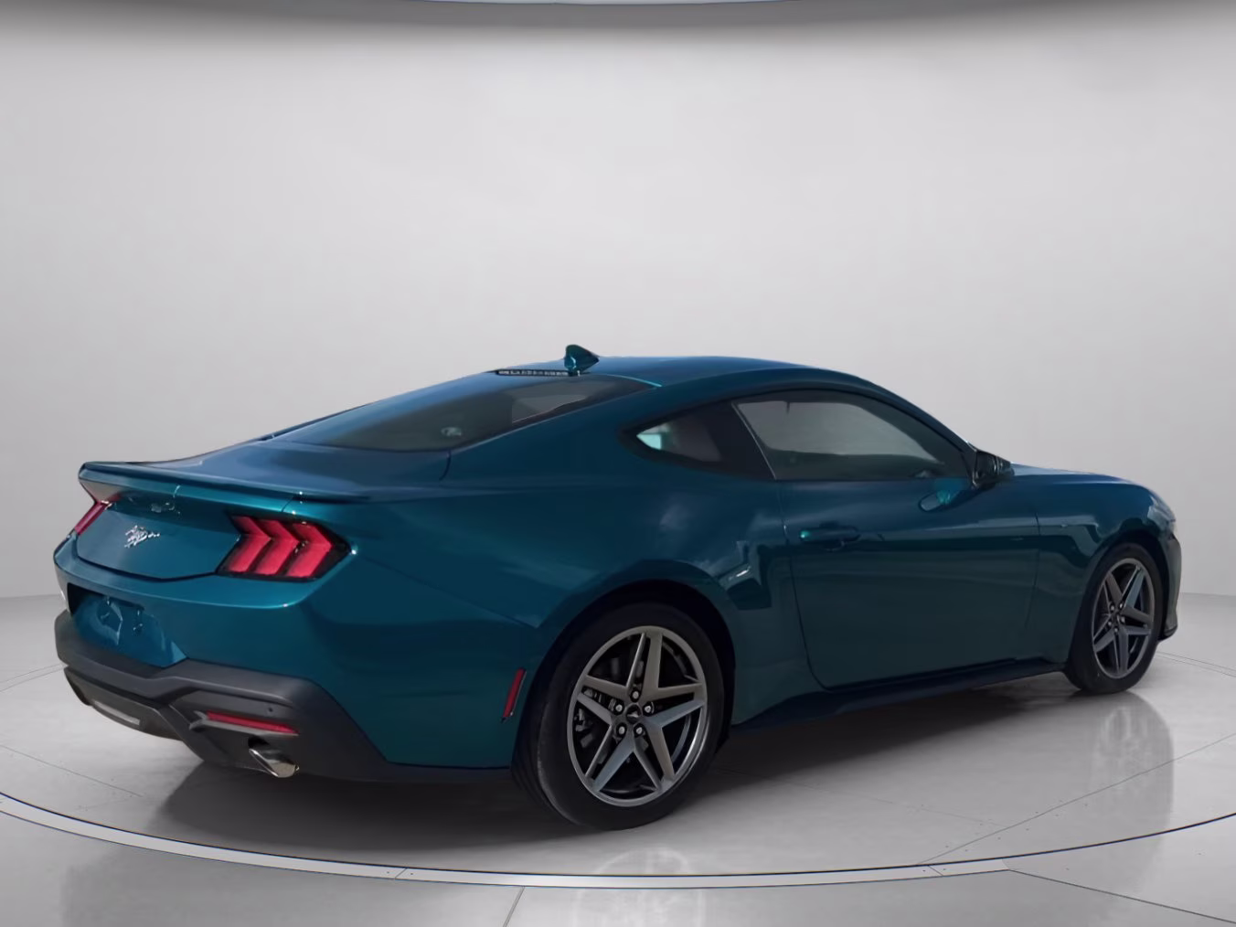 2026 Adriatic Blue Metallic Ford Mustang EcoBoost Premium RWD Coupe