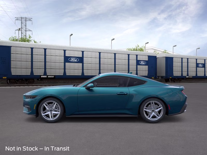 2026 Adriatic Blue Metallic Ford Mustang EcoBoost Premium RWD Coupe