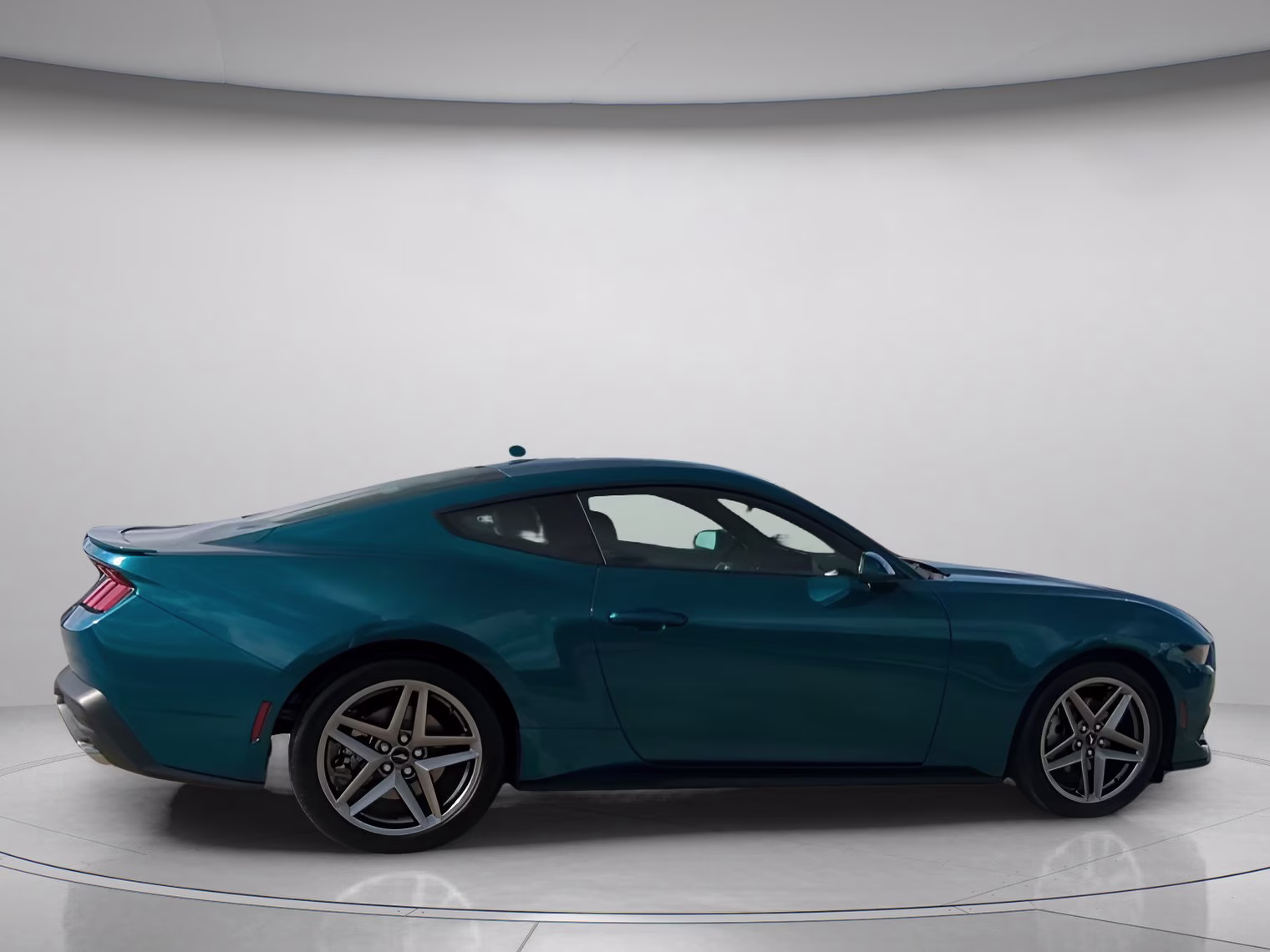 2026 Adriatic Blue Metallic Ford Mustang EcoBoost Premium RWD Coupe