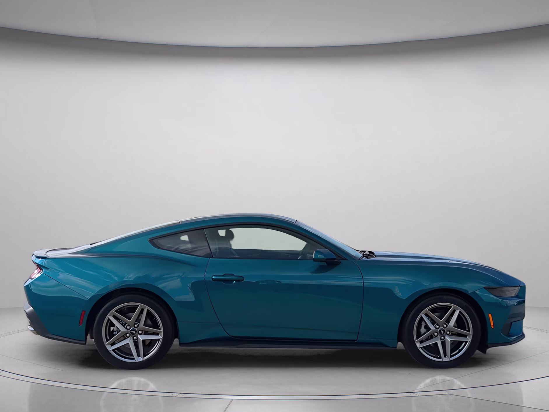 2026 Adriatic Blue Metallic Ford Mustang EcoBoost Premium RWD Coupe