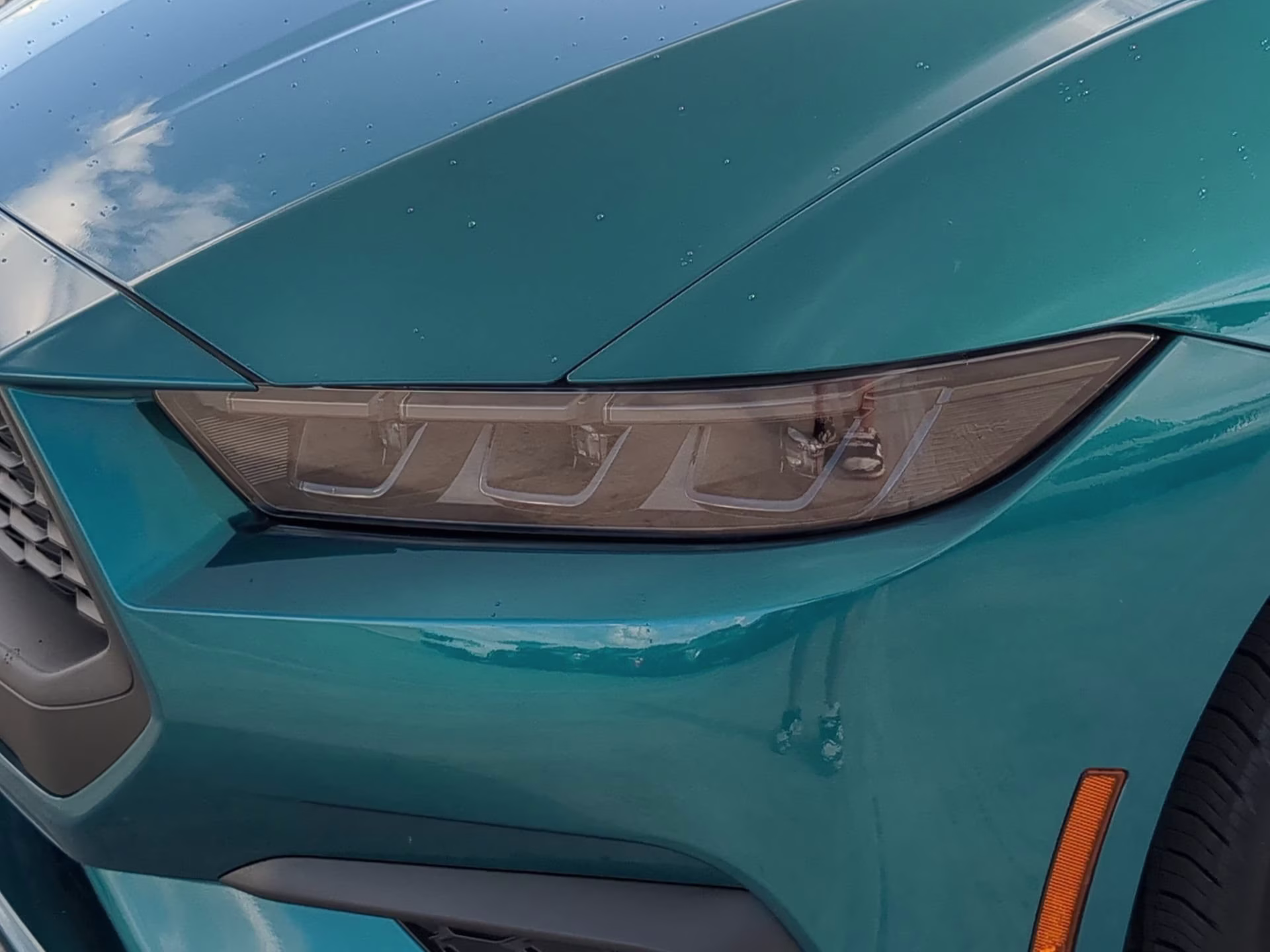 2026 Adriatic Blue Metallic Ford Mustang EcoBoost Premium RWD Coupe