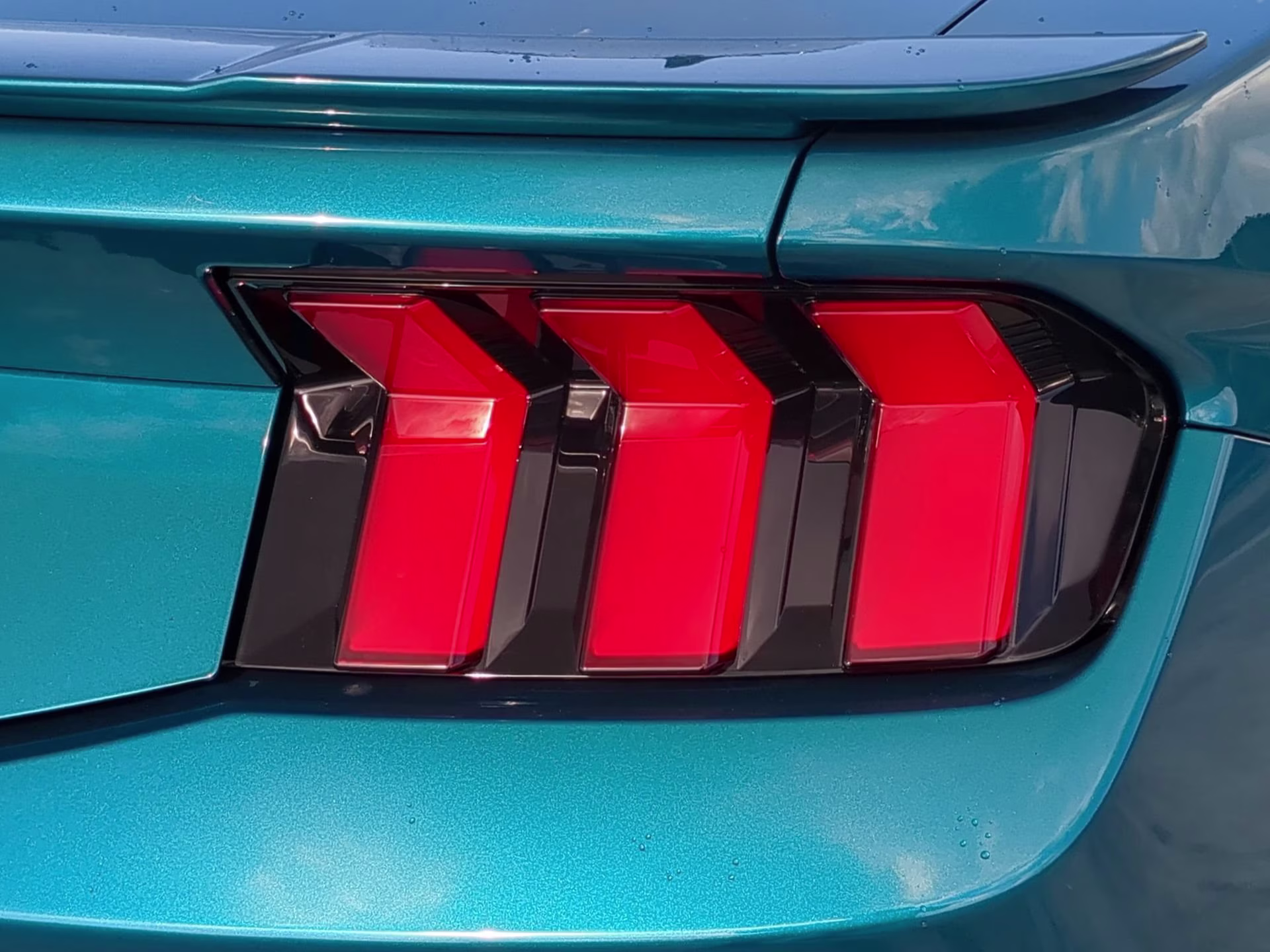 2026 Adriatic Blue Metallic Ford Mustang EcoBoost Premium RWD Coupe