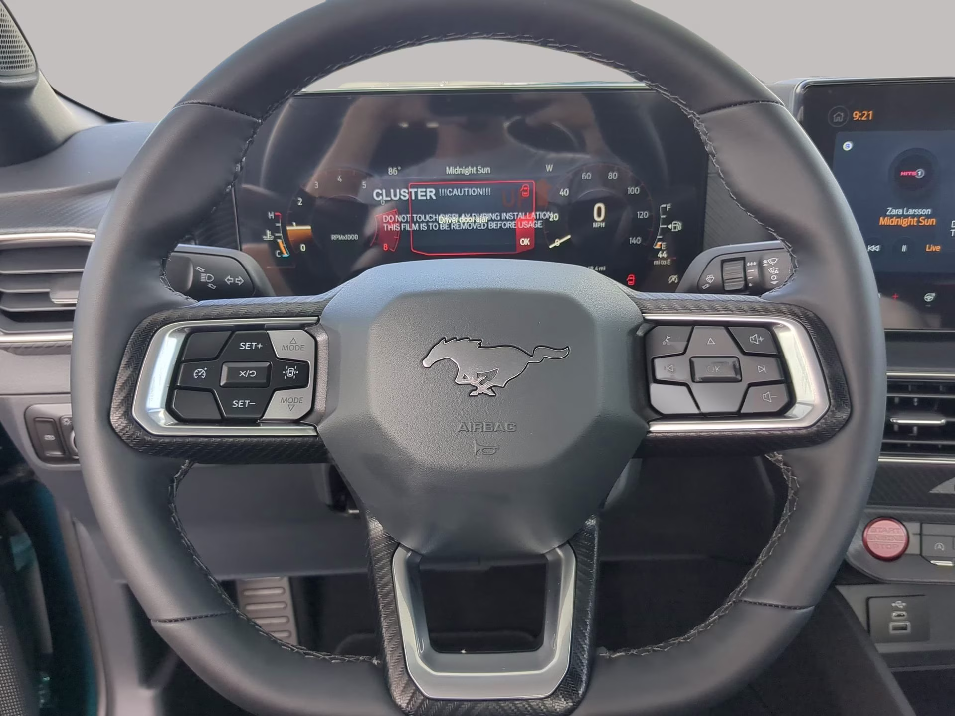 2026 Adriatic Blue Metallic Ford Mustang EcoBoost Premium RWD Coupe