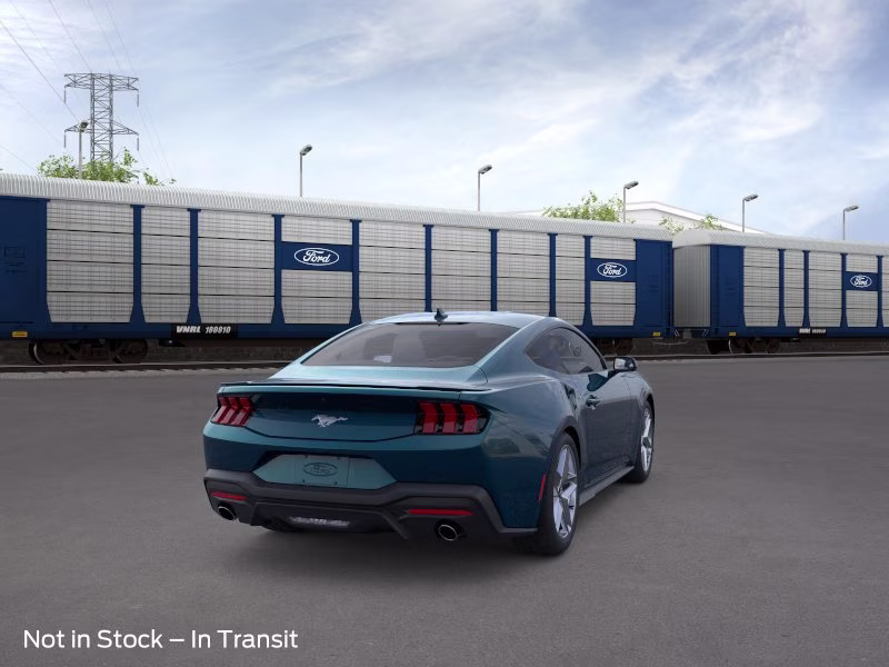 2026 Adriatic Blue Metallic Ford Mustang EcoBoost Premium RWD Coupe