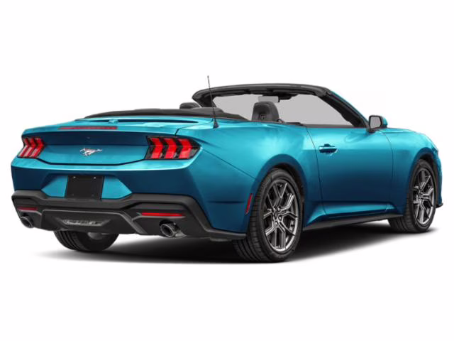 2026 Adriatic Blue Metallic Ford Mustang EcoBoost Premium RWD Convertible