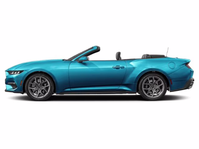 2026 Adriatic Blue Metallic Ford Mustang EcoBoost Premium RWD Convertible