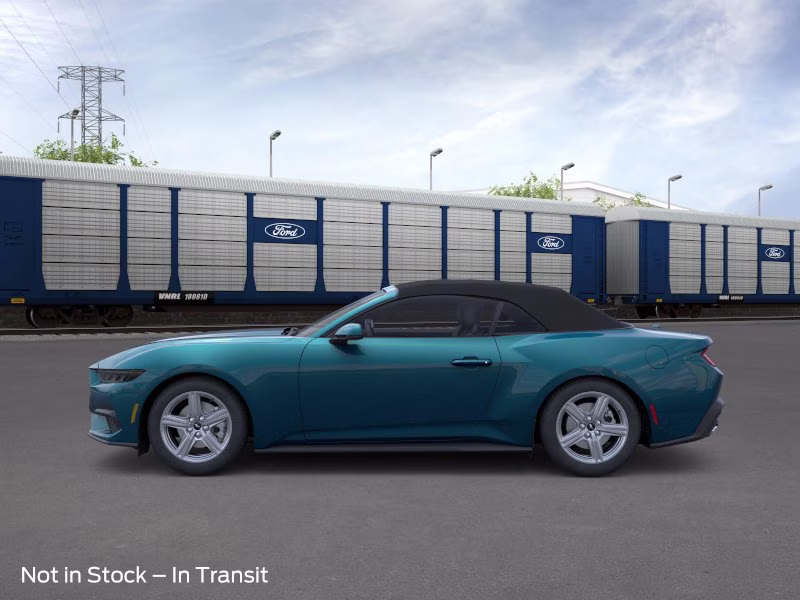 2026 Adriatic Blue Metallic Ford Mustang EcoBoost Premium RWD Convertible