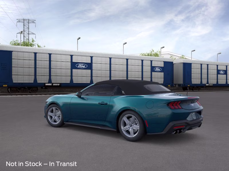 2026 Adriatic Blue Metallic Ford Mustang EcoBoost Premium RWD Convertible