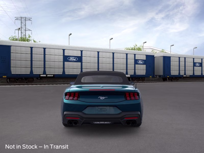 2026 Adriatic Blue Metallic Ford Mustang EcoBoost Premium RWD Convertible