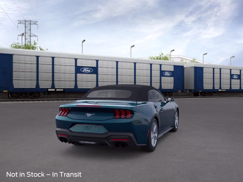 2026 Adriatic Blue Metallic Ford Mustang EcoBoost Premium RWD Convertible