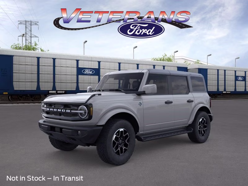 2026 Avalanche Gray Ford Bronco Outer Banks 4X4 Convertible