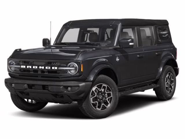 2026 Shadow Black Ford Bronco Outer Banks 4X4 Convertible