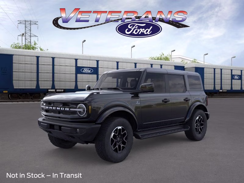 2026 Shadow Black Ford Bronco Outer Banks 4X4 Convertible