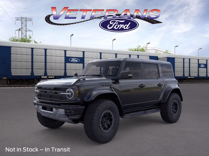 2026 Shadow Black Ford Bronco Raptor 4X4 Convertible