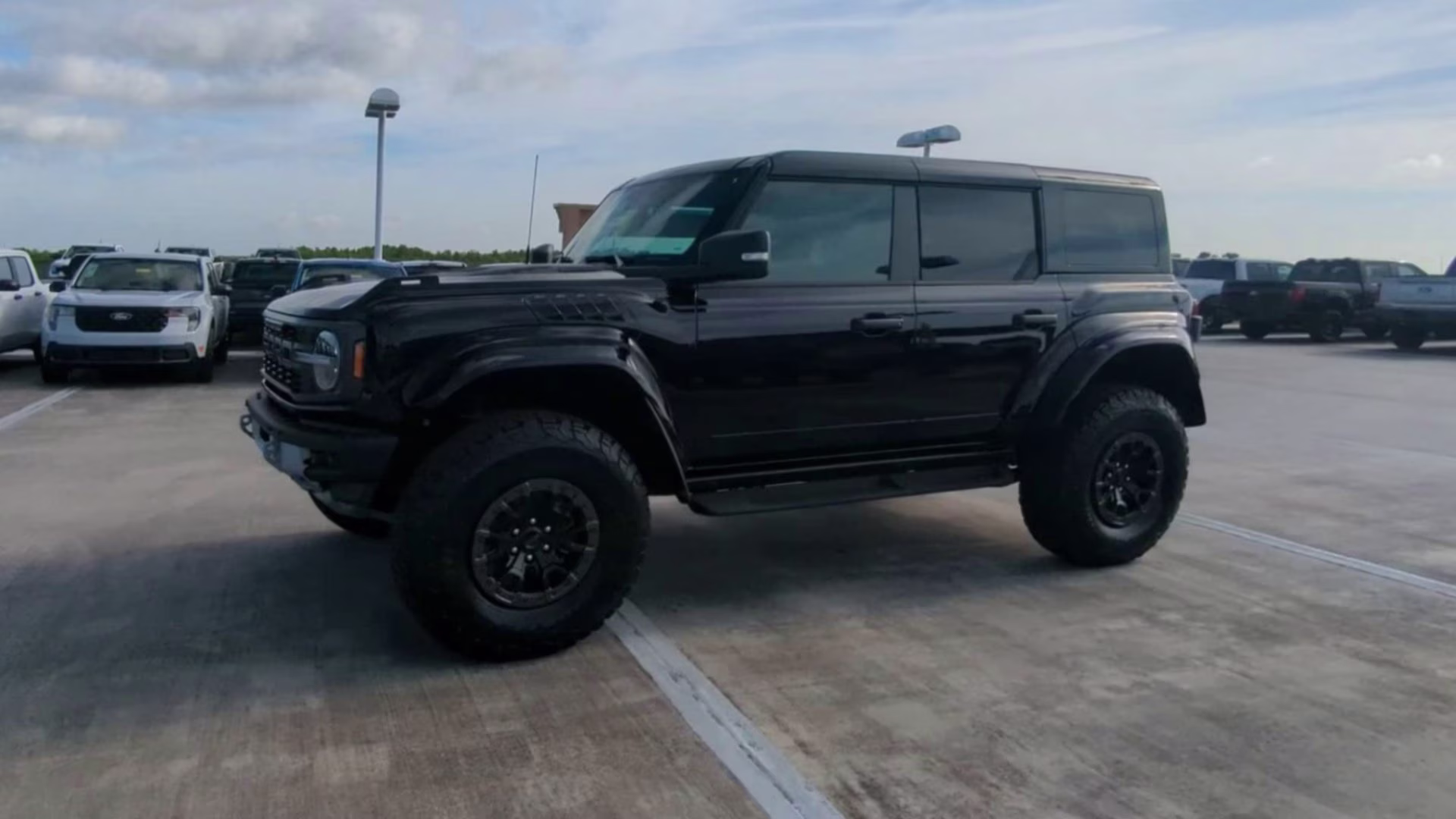2026 Shadow Black Ford Bronco Raptor 4X4 Convertible