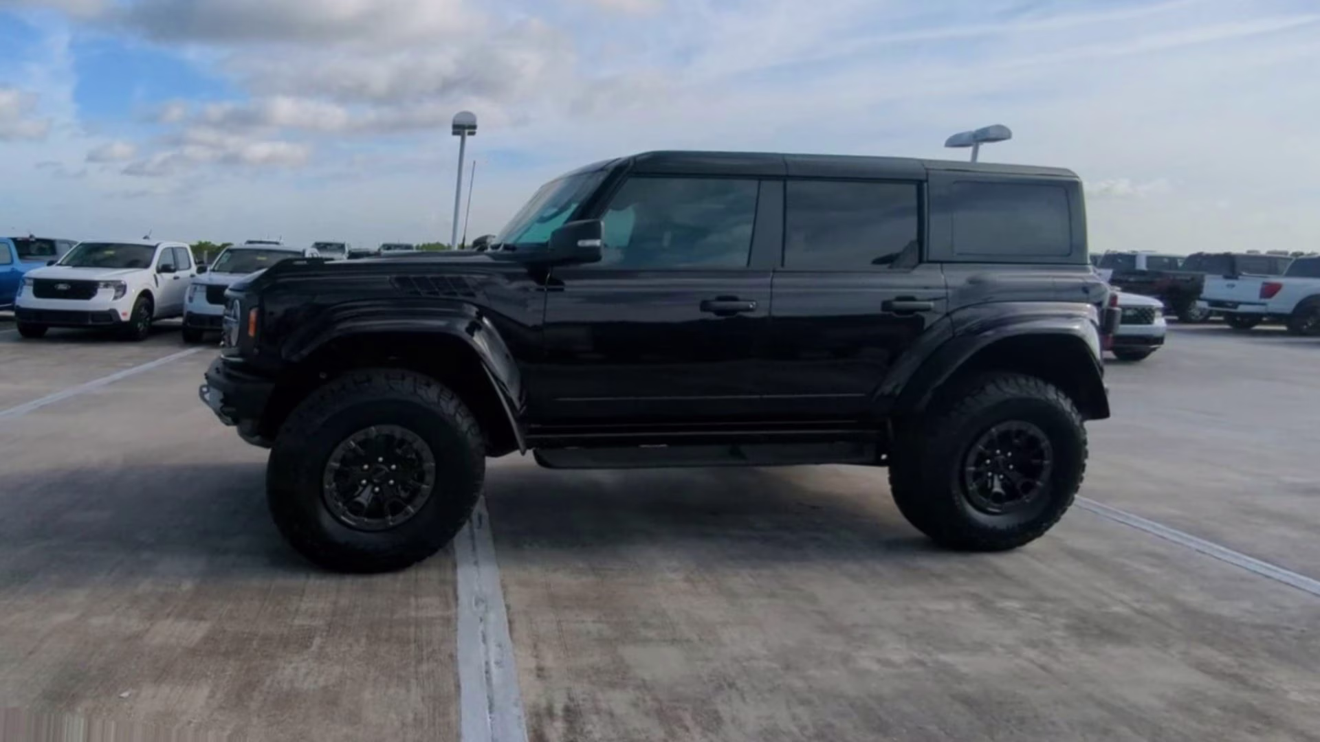 2026 Shadow Black Ford Bronco Raptor 4X4 Convertible