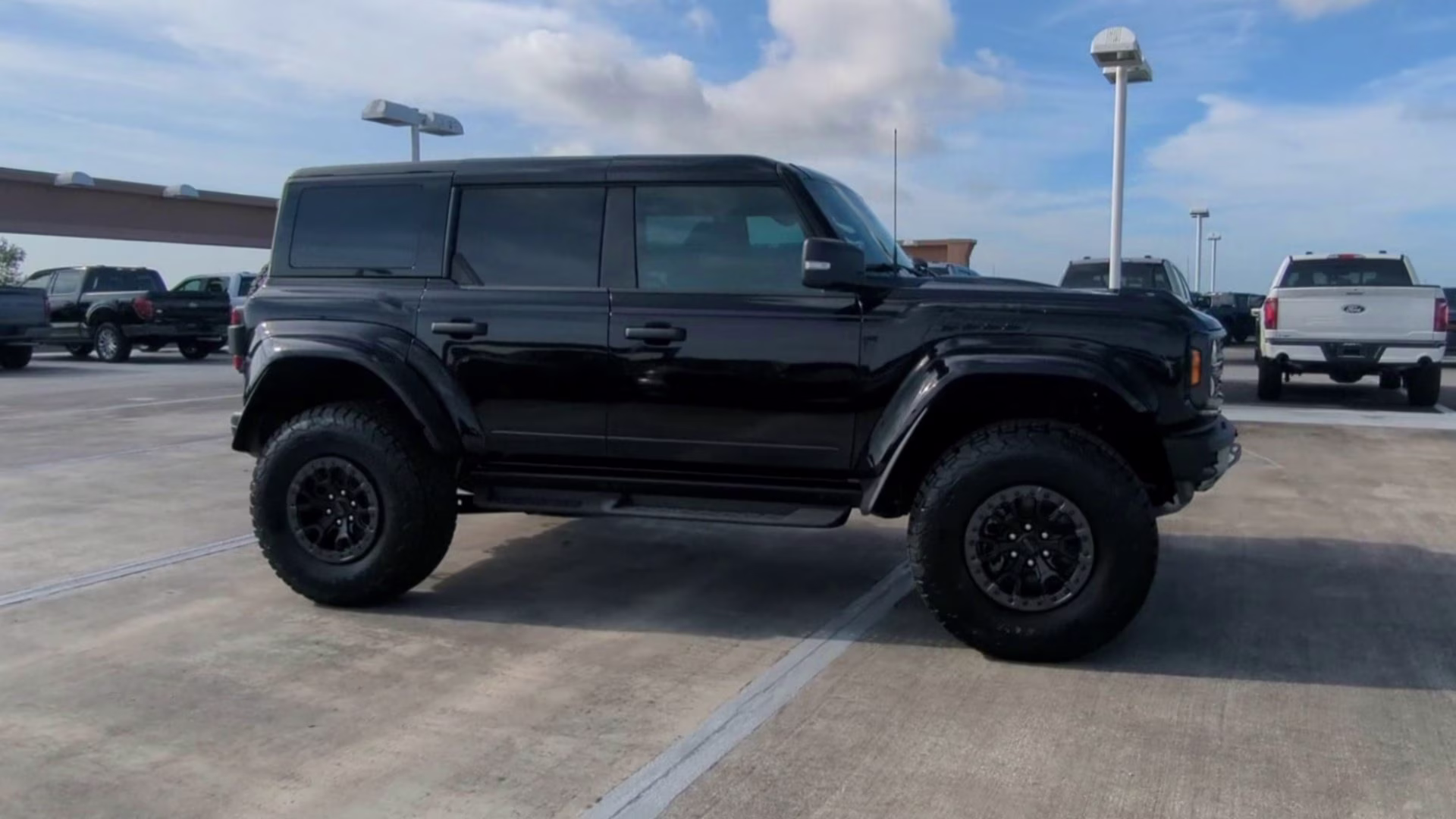 2026 Shadow Black Ford Bronco Raptor 4X4 Convertible
