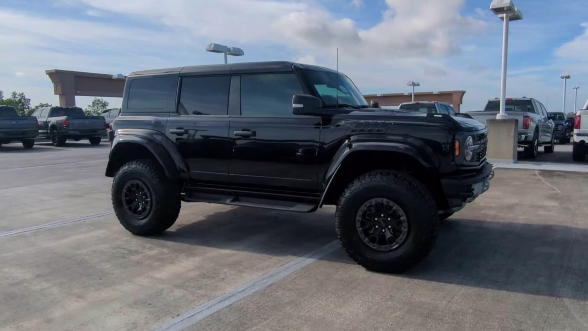 2026 Shadow Black Ford Bronco Raptor 4X4 Convertible