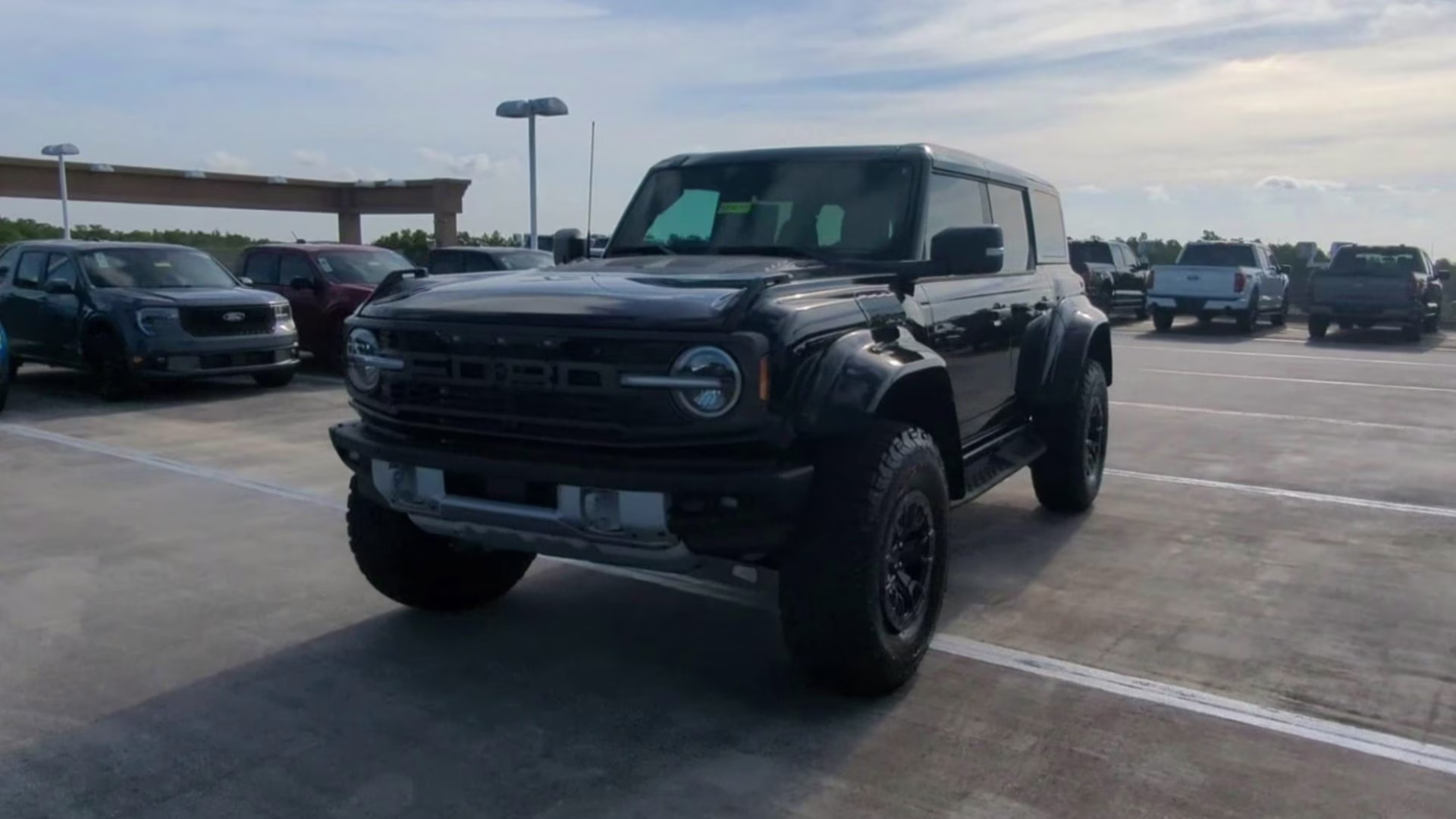 2026 Shadow Black Ford Bronco Raptor 4X4 Convertible