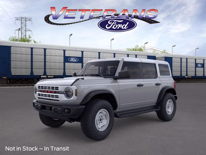 2026 Avalanche Gray Ford Bronco Heritage Edition 4X4 Convertible