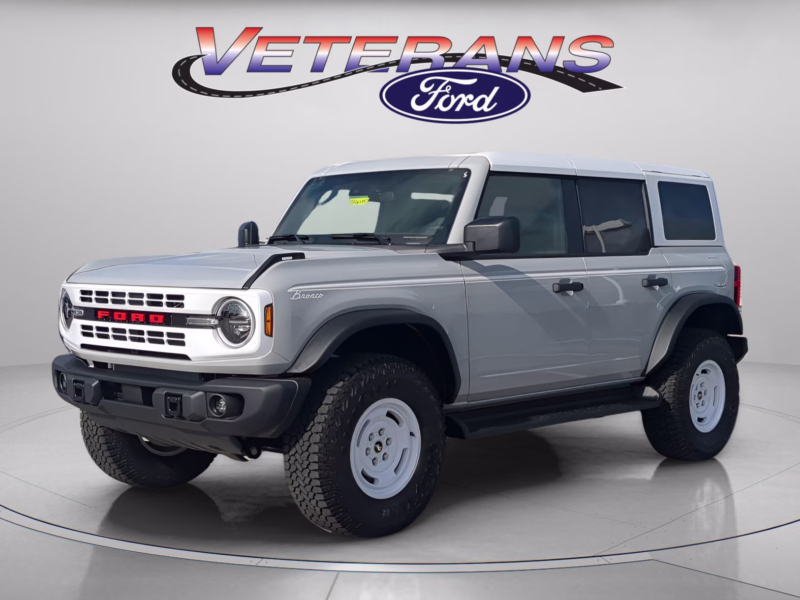 2026 Avalanche Gray Ford Bronco Heritage Edition 4X4 Convertible